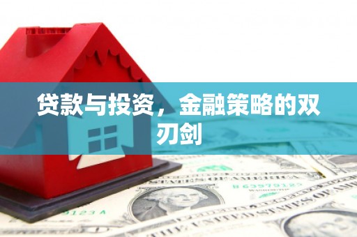合阳贷款与投资，金融策略的双刃剑