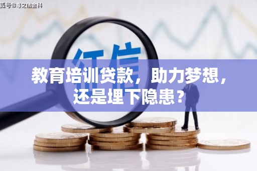 乐东教育培训贷款，助力梦想，还是埋下隐患？