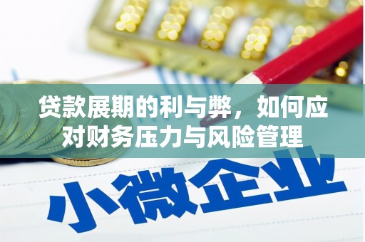 顺河贷款展期的利与弊，如何应对财务压力与风险管理