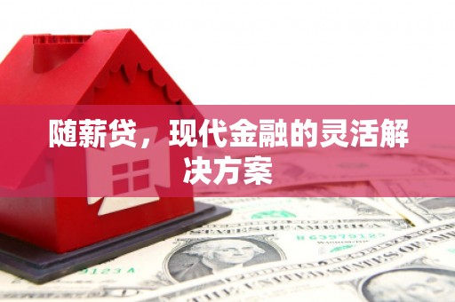资源随薪贷，现代金融的灵活解决方案