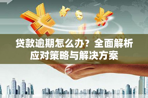 南陵贷款逾期怎么办？全面解析应对策略与解决方案