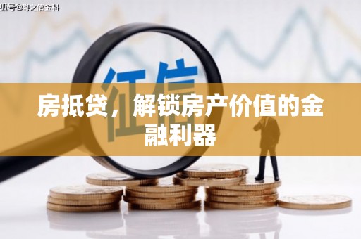 嘉禾房抵贷，解锁房产价值的金融利器