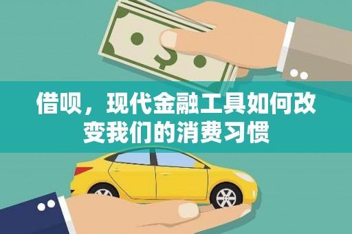 雅江借呗，现代金融工具如何改变我们的消费习惯