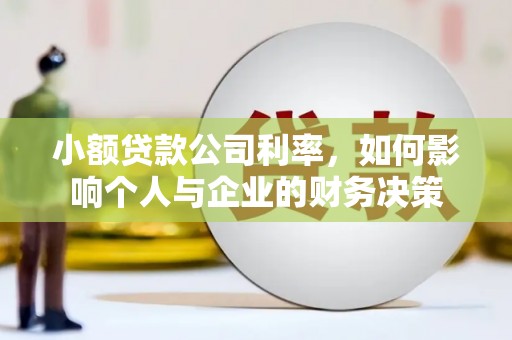 迁安市小额贷款公司利率，如何影响个人与企业的财务决策