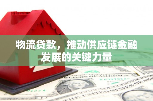 师宗物流贷款，推动供应链金融发展的关键力量