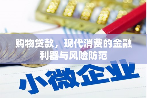 阜城购物贷款，现代消费的金融利器与风险防范