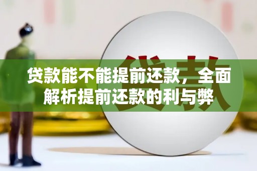 西林贷款能不能提前还款，全面解析提前还款的利与弊