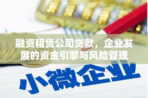 肇庆融资租赁公司贷款，企业发展的资金引擎与风险管理